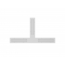 Коннектор питания 6063 TrackLine (T/RAL9003)