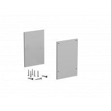 Заглушки для профиля LINE 5070 Silver