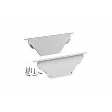 Заглушки для профиля LINE 10040 IN ral9003