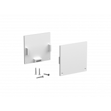 Заглушки для профиля LINE 3535 Silver