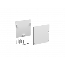 Заглушки для профиля LINE 5050 Silver