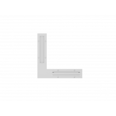 Коннектор питания 6063 TrackLine (L/RAL9003)